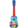 Image de Lexibook, Super Mario, Ma première guitare acoustique, 6 cordes en nylon, 53 cm, Guide d'apprentissage inclus, Bleu/Rouge, K200NI