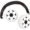 Image de Lexibook - Football - Casque audio 2-en-1 Bluetooth & Filaire avec micro et bouton de contrôle, Pliable et Ajustable, Batterie rechargeable longue durée - HPBT010FO