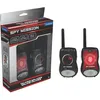 Image de Lexibook, Spy Mission, Talkies-walkies 200m, Jeu de communication pour enfant, 2 canaux de communication, Clip ceinture, Noir/Rouge, TW12SPY