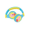 Image de Lexibook, Peppa Pig, Casque Audio Enfant 2-en-1 Bluetooth et Filaire - Stéréo, sans fil, filaire, son limité, pliable, ajustable, jaune/bleu, HPBT010PP