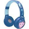 Image de Lexibook, Disney Stitch, Casque 2-en-1 sans fil et filaire avec détails Stitch et effets lumineux, son de haute qualité limité à 85 dB, pliable, ajustable, rechargeable, HPBT015D