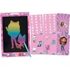 Image de Lexibook, Gabby et la Maison Magique, Ardoise Magique, Jouet Artistique et créatif pour Filles et garçons, Dessins multicolores, Écran 28 cm, Inclut 1 stylet et 6 pochoirs, Rose, CRT10GDH