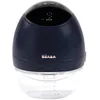 Image de BÉABA, Tire lait electrique Mains libre, Léger, Compact, 3 Modes, 9 Niveaux, 0 Ondes, Silencieux, Grande Contenance 180mL, Minuterie, Fonction Mémoire, 6 séances, Charge USB C, Night blue