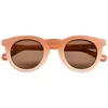 Image de BÉABA, Lunettes de soleil pour enfant 4-6 ans, Protection 100% UV - CAT 3, Protection Latérale, Confort Optimal, Branches ajustables 360°, Adapable à la vue, Collection Retro, Sunshine Rainbow Orange