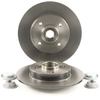 Image de SNR Disques de frein pour PEUGEOT: 207, 307, 208, 2008 & CITROËN: C3, DS3, C4, C3 Aircross, C3 Picasso, C4 Cactus & DS: DS3 (Ref: KF159.57U)