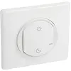 Image de Legrand - Commande Lever/Coucher pour installation connectée Céliane with Netatmo avec plaque Laqué Blanc
