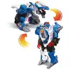 Image de VTech - Switch & Go Dinos, Dinosaure Sonore Mastor, le Super Vélociraptor, Jouet 2 en 1 Transformable en Robot, Cadeau Enfant Dès 4 Ans - Contenu en Français