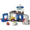 Image de VTech - Tut Tut Bolides Série Pro, Super Poste de Police Interactif avec Voiture Chris Lieutenant de Police, Circuit Voitures, 3 Zones Magiques, Cadeau Enfant de 2 Ans à 6 Ans - Contenu en Français