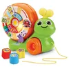 Image de VTech - Rouli-Escargot Maxi Découvertes, Jouet à Tirer 2 en 1, Trieur de Formes, Jeux d'Éveil, Escargot à Promener, Jouet Musical et Interactif, Cadeau Enfant Dès 1 an - Contenu en Français