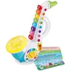 Image de VTech - Saxophone Lumi Magique, Instrument de Musique Enfant, Saxophone Interactif avec Partitions de 4 Comptines, Jouet d'Éveil Musical, Cadeau Enfant Dès 2 Ans - Contenu en Français