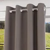 Image de Soleil d'ocre, Eclipse Rideau 100% occultant, PVC, Taupe, 135x250 cm