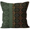 Image de Soleil d'ocre Housse de Coussin, Polyester, Vert, 40 x 40 cm