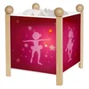 Image de TROUSSELIER - Ballerines - Veilleuse - Lanterne Magique - Idéal Cadeau Enfant - Dessin animé - Lumière rassurante - Couleur Bois Naturel - Ampoule 12V 10W inclue - Prise Elec. EU