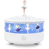 Image de Trousselier - Veilleuse Bebe Musicale et Lumineuse Ballerine - Veilleuse Detecteur de Pleurs Enfant Projecteur Etoile Rechargeable USB - 4 musiques incluses - 14 cm