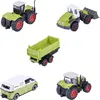 Image de Majorette Claas, Volkswagen (VW) Claas boerderij 5 pieces giftpack Kant-en-klaar model Landbouwvoertuig (model)