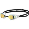 Image de arena Airspeed Mirror Lunettes de Natation Anti-Buée pour Adultes et Unisexe, Lunettes de Piscine avec Verres Larges, Protection UV, 3 Ponts de Nez Interchangeables, Joints nid d'abeilles