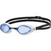 Image de ARENA Air-Speed Lunettes de natation de compétition pour adultes, lunettes de piscine avec larges lentilles, protection UV, 3 ponts nasaux interchangeables, joints d'air Seals, verres avec traitement