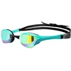 Image de Arena Cobra Ultra Swipe Mirror Lunettes de natation unisexes pour adulte avec verres miroir incurvés Anti-buée Protection UV 5 ponts de nez interchangeables