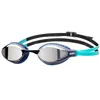 Image de Arena Air-Speed Lunettes de natation miroir pour adulte, lunettes de piscine avec verres miroir larges, protection UV, 3 ponts de nez interchangeables, joints d'étanchéité d'air, verres anti-buée