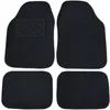 Image de 4 tapis universel en moquette noir access+