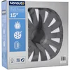 Image de 4 enjoliveurs noir mat norauto ring 15 pouces