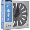 Image de 4 enjoliveurs noir mat norauto ring 16 pouces
