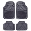Image de 4 tapis universels en pvc et moquette noirs norauto