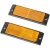 Image de 2 catadioptres rectangulaires oranges 2en1 norauto