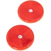 Image de 2 catadioptres ronds rouges 2en1 norauto