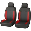 Image de Jeu de 2 housses universelles sièges avant voiture norauto deimos noir et rouge avec certificat kba