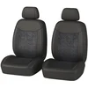 Image de Jeu de 2 housses universelles sièges avant voiture norauto titan noir et gris avec certificat kba