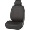Image de 1 housse universelle siège avant voiture 1er prix noir et rouge