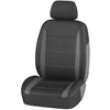 Image de 1 housse universelle siège avant voiture 1er prix noir et gris