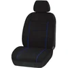 Image de 1 housse universelle siège avant voiture 1er prix noir et bleu