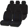 Image de Jeu complet de housses universelles voiture 1er prix noir et bleu