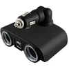 Image de Double prise allume-cigare norauto avec 2 ports usb 12v/24v 10a