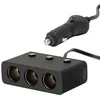Image de Triple prise allume cigare norauto avec deux ports usb - 12 v/24 v 10 a