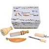 Image de FUZEAU - 78320 - Coffret de 5 appeaux en bois naturel - Pour imiter le sons des oiseaux des jardins - Ambiance Nature - Dès 4 ans