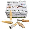 Image de FUZEAU - 78321 - Coffret de 5 appeaux en bois naturel - Pour imiter le sons des oiseaux de la basse cour - Ambiance Nature - Dès 4 ans