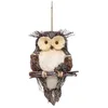 Image de FEERIC Christmas - Déco de Noël à Suspendre Hibou sur Une Branche H 50 cm