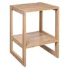 Image de 5five - Étagère Empilable 1 Case Mix N Modul - Effet Bois Naturel, 35 x 34 x 51 cm - Meuble de Rangement Modulable pour Chambre, Salon, Bureau