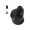 Image de Port Connect Souris Ergonomique avec Boule directionnelle Bluetooth sans Fil Rechargeable USB-a/USB-c 2.4 ghz Noire