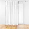 Image de RIDEAU PASSANTS CACHES+VOLANT 140 x 240 CM COTON RECYCLE UNI MISTRALINE BLANC