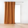 Image de douceur d'intérieur, Rideau à Oeillets (135 x 260 Cm) Twily Camel, Coton/Polyester Recyclé