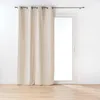 Image de Douceur d'Intérieur, Rideau à Oeillets (135 x 260 Cm) Twily Lin, Coton/Polyester Recyclé