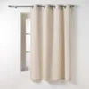 Image de douceur d'intérieur, Rideau à Oeillets (135 x 180 Cm) Twily Lin, Coton/Polyester Recyclé
