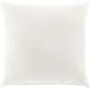 Image de Douceur d'Intérieur, Coussin Déhoussable (45 x 45 Cm) Twily Blanc, Coton/Polyester Recyclé