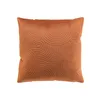 Image de douceur d'intérieur, Housse de Coussin (40 x 40 cm) Circles Terracotta, Velours Uni