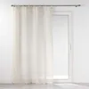 Image de Douceur d'Intérieur Voilage à Nouettes (140 x 240 cm) Norine, Effet Lin Tissé