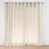 Image de douceur d'intérieur, Voilage à Oeillets (400 x 240 cm) Carlin Lin, Voile Tissé